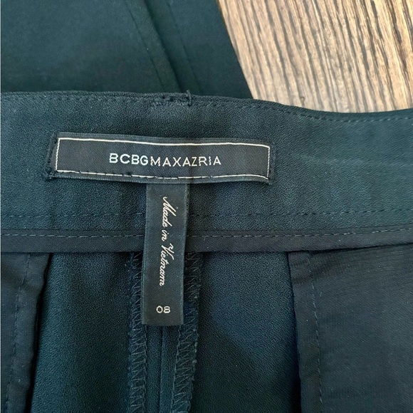 BCBGMaxAzria Black Ankle Pants Crop - Picture 6 of 7